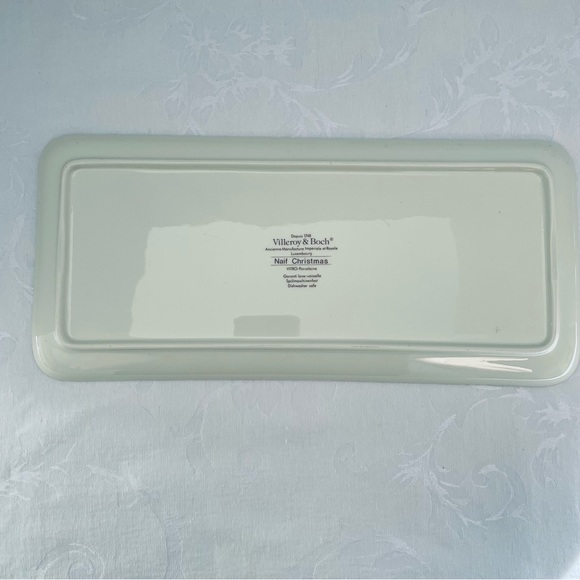 Villeroy & Boch NAIF CHRISTMAS 13.5" Large Porcelain Platter Tray - Picture 2 of 9